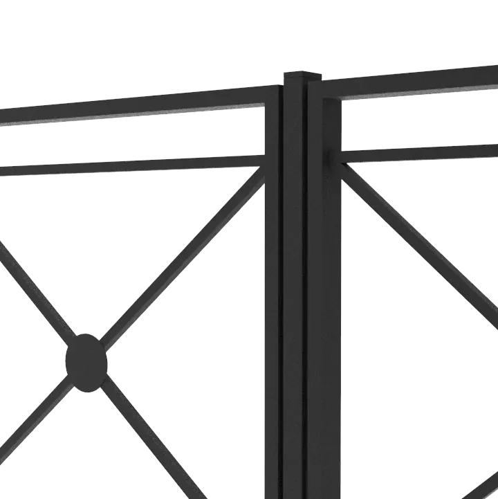 Столб для пешеходного ограждения